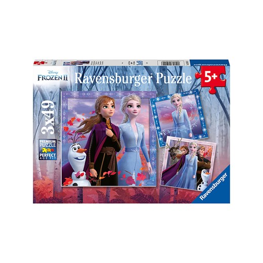 Ravensburger Puzzle (3 szt.) &quot;Kraina Lodu&quot;- 3 x 49 szt. - 5+ ze sklepu Limango Polska w kategorii Puzzle - zdjęcie 178158385
