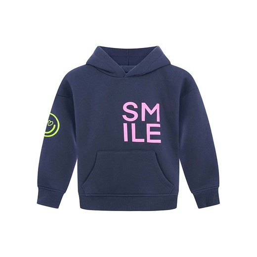Zwillingsherz Bluza &quot;Alissa&quot; w kolorze granatowo-jasnoróżowym ze sklepu Limango Polska w kategorii Bluzy dziewczęce - zdjęcie 178158535