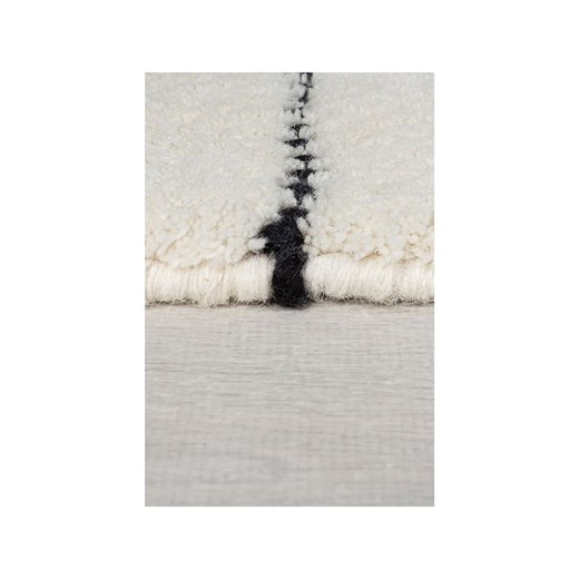 Flair Rugs Wełniany dywan "Dottie" w kolorze czarno-białym Flair Rugs 200x290 cm promocja Limango Polska
