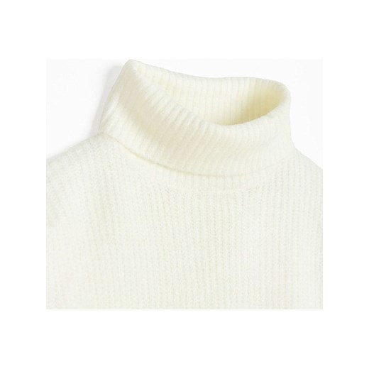 COOL CLUB Sukienka dzianinowa w kolorze kremowym Cool Club 146 promocyjna cena Limango Polska