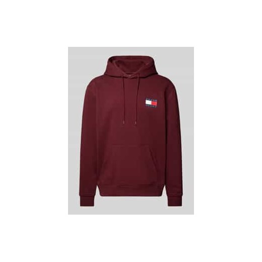 Bluza z kapturem i nadrukiem z logo model ‘ESSENTIAL’ ze sklepu Peek&Cloppenburg  w kategorii Bluzy męskie - zdjęcie 178160148