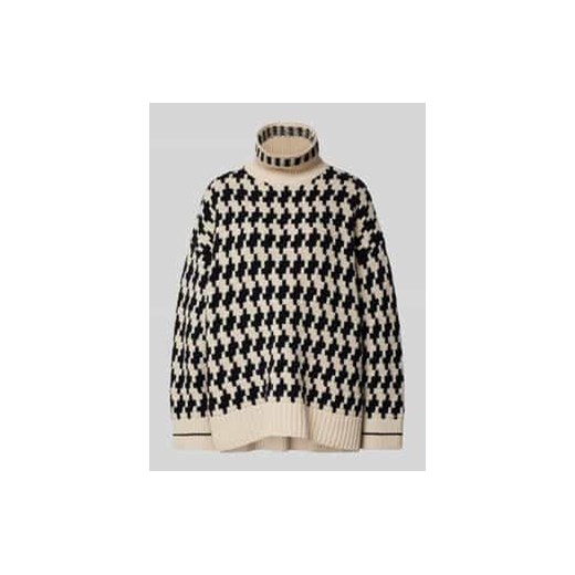 Sweter z dzianiny ze stójką ze sklepu Peek&Cloppenburg  w kategorii Swetry damskie - zdjęcie 178160455