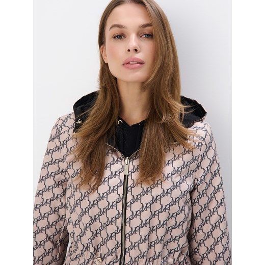 Mohito - Dwustronna kurtka parka - czarny Mohito 32 Mohito