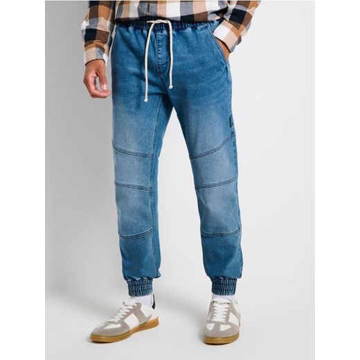 Sinsay - Jeansy jogger - niebieski ze sklepu Sinsay w kategorii Jeansy męskie - zdjęcie 178162188