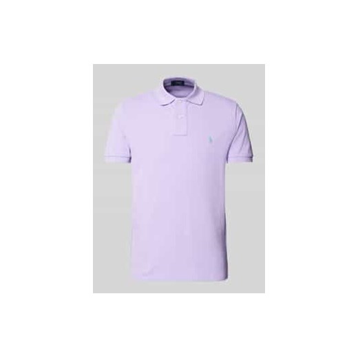 Koszulka polo z wyhaftowanym logo ze sklepu Peek&Cloppenburg  w kategorii T-shirty męskie - zdjęcie 178162366