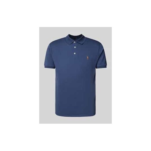 Koszulka polo z wyhaftowanym logo ze sklepu Peek&Cloppenburg  w kategorii T-shirty męskie - zdjęcie 178162428