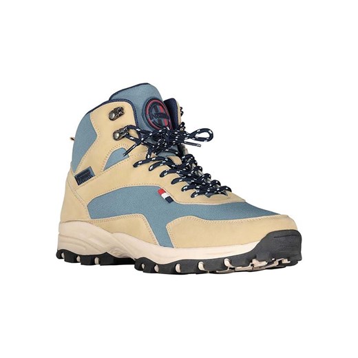 Geographical Norway Botki &quot;Olain&quot; w kolorze błękitno-beżowym ze sklepu Limango Polska w kategorii Buty zimowe męskie - zdjęcie 178167065