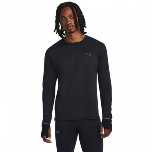 Męski longsleeve do biegania Under Armour Qualifier Cold - czarny Under Armour S Sportstylestory.com wyprzedaż