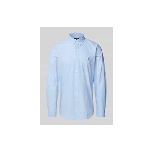 Koszula casualowa o kroju slim fit z kołnierzykiem typu button down ze sklepu Peek&Cloppenburg  w kategorii Koszule męskie - zdjęcie 178170785