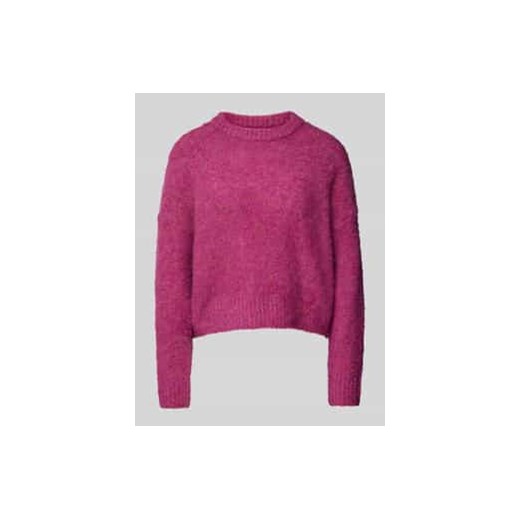 Sweter z dzianiny o kroju regular fit z dodatkiem wełny model ‘NATHERINE’ ze sklepu Peek&Cloppenburg  w kategorii Swetry damskie - zdjęcie 178171085