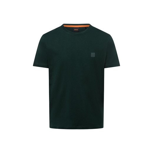 BOSS Orange Koszulka męska - Tales Mężczyźni Bawełna jodłowy jednolity ze sklepu vangraaf w kategorii T-shirty męskie - zdjęcie 178173468