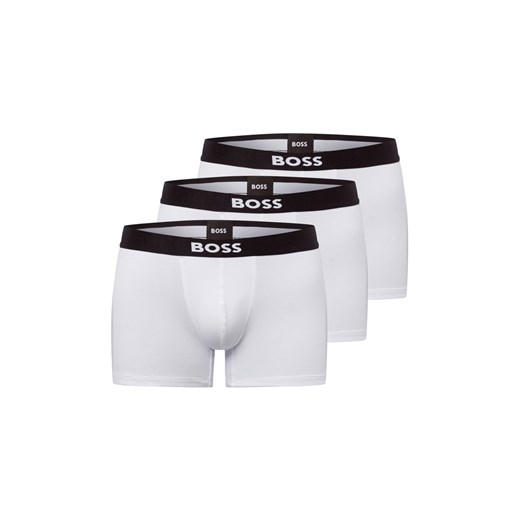BOSS Bokserki 3-pak Mężczyźni Bawełna biały jednolity XL promocja vangraaf