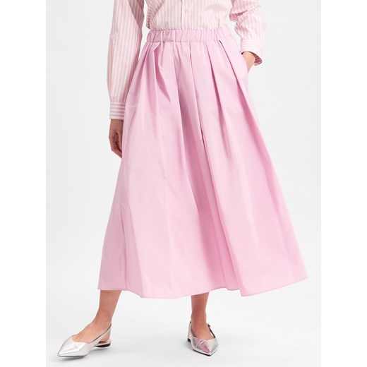 Weekend Max Mara Max Mara spódnica maxi - Curvato Kobiety różowy jednolity ze sklepu vangraaf w kategorii Spódnice - zdjęcie 178173558