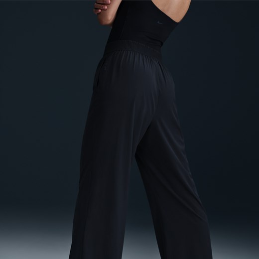 Damskie spodnie z wysokim stanem i luźnymi szerokimi nogawkami Dri-FIT Nike 24.7 Nike M (EU 40-42) Nike poland