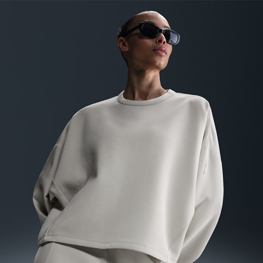 Damska bluza o kroju oversize z półokrągłym dekoltem Dri-FIT Nike 24.7 Nike S (EU 36-38) Nike poland
