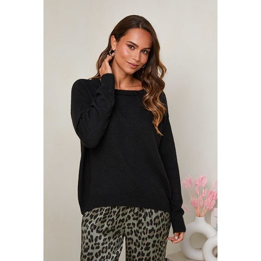 Soft Cashmere Sweter w kolorze czarnym ze sklepu Limango Polska w kategorii Swetry damskie - zdjęcie 178177719