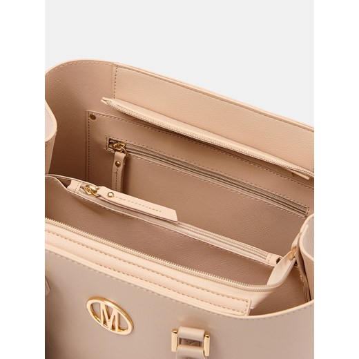 Mohito - Beżowa torebka city bag - beżowy Mohito ONE SIZE Mohito