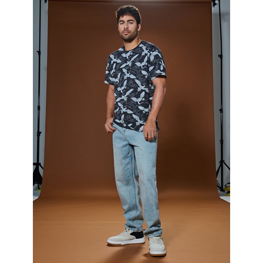 T-shirt męski Sinsay 