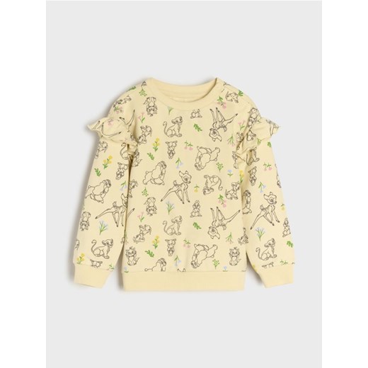 Sinsay - Bluza Bambi - kremowy ze sklepu Sinsay w kategorii Bluzy dziewczęce - zdjęcie 178179859