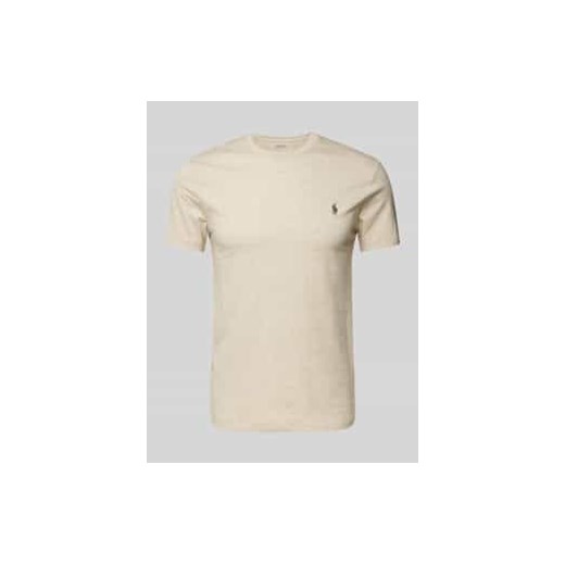 T-shirt z wyhaftowanym logo ze sklepu Peek&Cloppenburg  w kategorii T-shirty męskie - zdjęcie 178183445