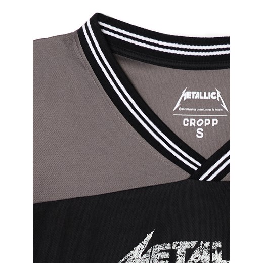 Cropp - Koszulka w sportowym stylu z Metallicą - czarny Cropp L Cropp