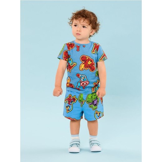 Sinsay - Koszulka MARVEL - niebieski ze sklepu Sinsay w kategorii T-shirty chłopięce - zdjęcie 178187186