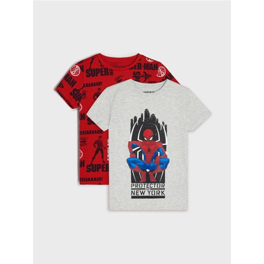Sinsay - Koszulki Spider-Man 2 pack - wielobarwny ze sklepu Sinsay w kategorii T-shirty chłopięce - zdjęcie 178187325