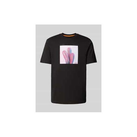 T-shirt z nadrukiem z logo model ‘mextour’ ze sklepu Peek&Cloppenburg  w kategorii T-shirty męskie - zdjęcie 178187428