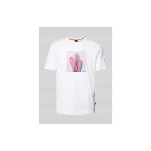 T-shirt z nadrukiem z logo model ‘mextour’ ze sklepu Peek&Cloppenburg  w kategorii T-shirty męskie - zdjęcie 178187566