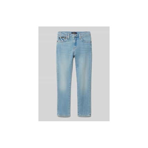 Jeansy o kroju regular fit z detalem z logo model ‘SULLIVAN’ ze sklepu Peek&Cloppenburg  w kategorii Spodnie chłopięce - zdjęcie 178187615