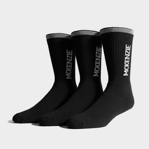 MCKENZIE SKARPETY 3PK SPORT SOCK BLK SOCK PACKS ze sklepu JD Sports  w kategorii Skarpetki damskie - zdjęcie 178188196