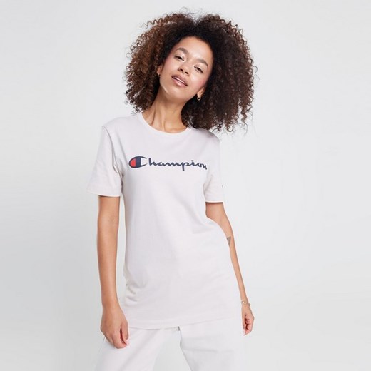 CHAMPION T-SHIRT CREWNECK T-SHIRT ze sklepu JD Sports  w kategorii Bluzki damskie - zdjęcie 178188348