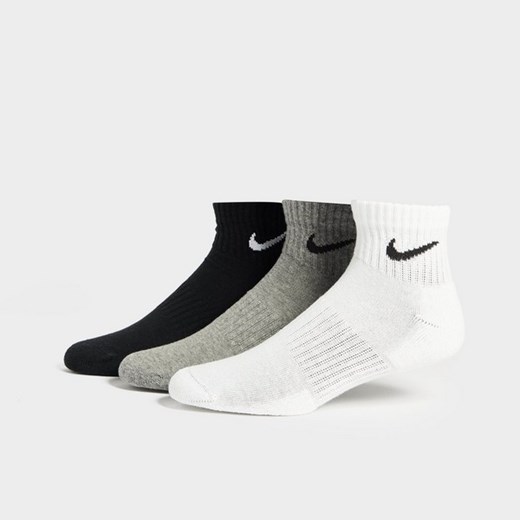 NIKE 3-PACK LIGHTWEIGHT QUARTER SOCKS ze sklepu JD Sports  w kategorii Skarpetki damskie - zdjęcie 178188386
