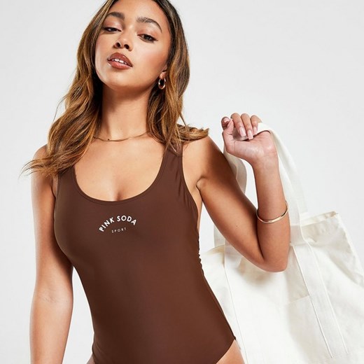 PINK SODA STRÓJ KĄPIELOWY CANCUN SWIMSUIT BRWN ze sklepu JD Sports  w kategorii Stroje kąpielowe - zdjęcie 178189565