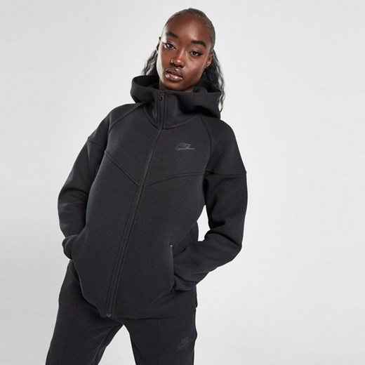 NIKE BLUZA Z KAPTUREM W NSW TCH FLC WR FZ HDY ze sklepu JD Sports  w kategorii Bluzy damskie - zdjęcie 178189729