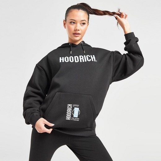 HOODRICH BLUZA Z KAPTUREM AZURE V2 HD BLK ze sklepu JD Sports  w kategorii Bluzy damskie - zdjęcie 178189807