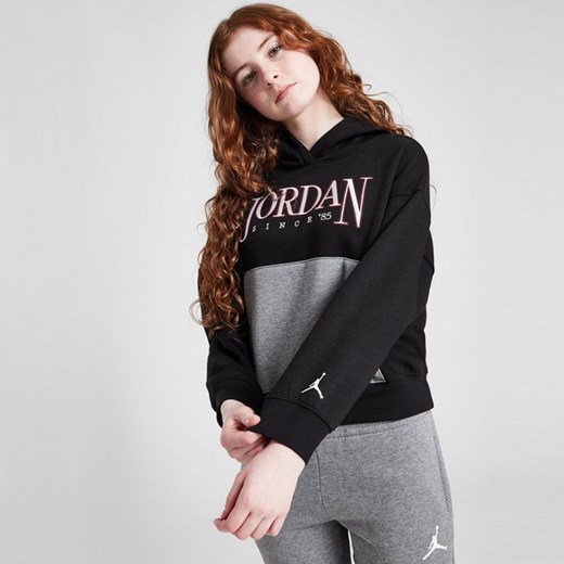 JORDAN BLUZA Z KAPTUREM FUNDAMENTALS BLOCKED GIRL G ze sklepu JD Sports  w kategorii Bluzy dziewczęce - zdjęcie 178190019