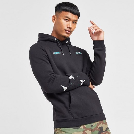 SUPPLY &amp; DEMAND BLUZA Z KAPTUREM FUSA HD BLK ze sklepu JD Sports  w kategorii Bluzy męskie - zdjęcie 178190027