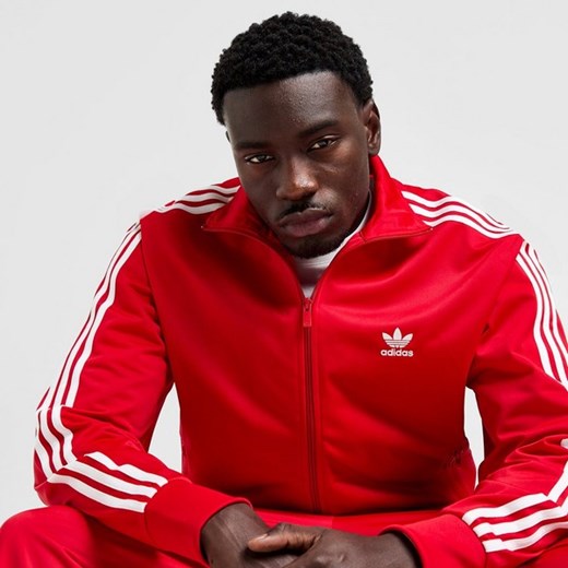 ADIDAS BLUZA ROZPINANA FIREBIRD TT RED ze sklepu JD Sports  w kategorii Bluzy męskie - zdjęcie 178190045