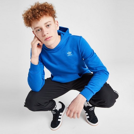 ADIDAS BLUZA Z KAPTUREM ESS OH HD BLU B ze sklepu JD Sports  w kategorii Bluzy chłopięce - zdjęcie 178190309