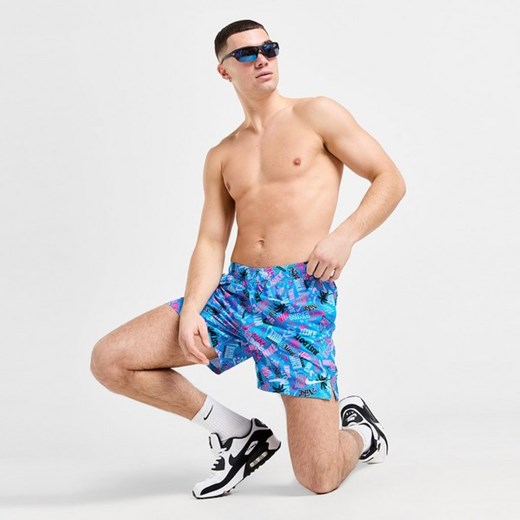 NIKE SWIM SZORTY HAPPY DAZE AOP . Nike XL promocja JD Sports 
