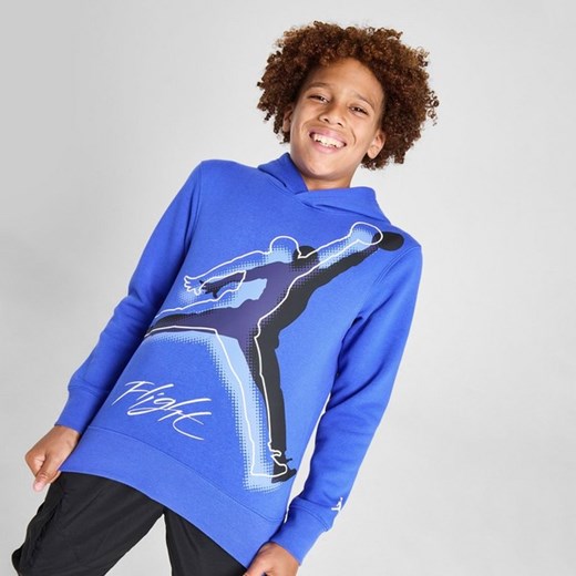 JORDAN BLUZA Z KAPTUREM FLIGHT OUTLINE OH RYL&#039;BL B ze sklepu JD Sports  w kategorii Bluzy chłopięce - zdjęcie 178190759