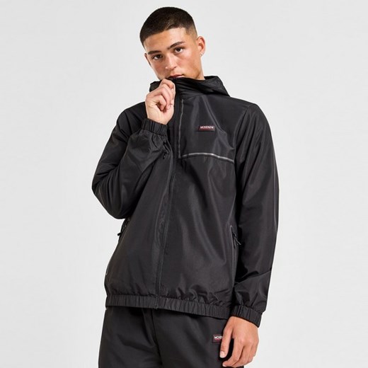 MCKENZIE BLUZA Z KAPTUREM CASTLE WVN JKT BLK-BLK ze sklepu JD Sports  w kategorii Bluzy męskie - zdjęcie 178190819