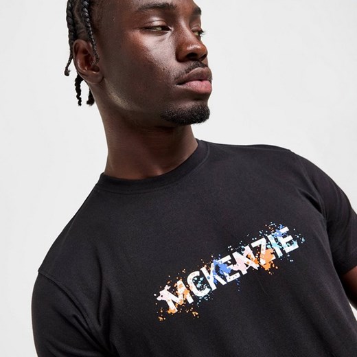MCKENZIE T-SHIRT SPLATTER TEE BLK Mckenzie XXL okazyjna cena JD Sports