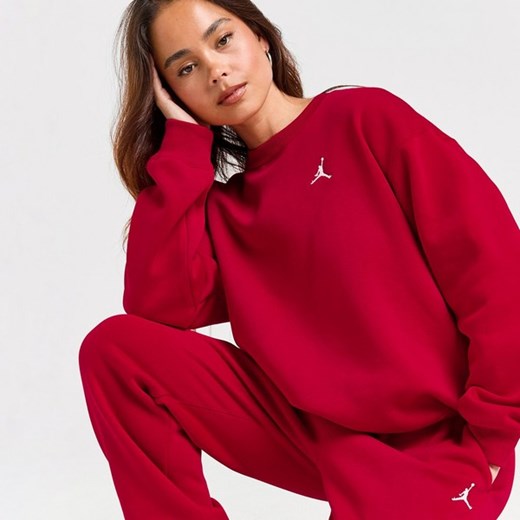 BLUZA W JORDAN BRKLN FLC CREW 24 ze sklepu JD Sports  w kategorii Bluzy damskie - zdjęcie 178190969