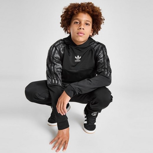 ADIDAS BLUZA Z KAPTUREM CAMO CB MIX OH BLK B ze sklepu JD Sports  w kategorii Bluzy chłopięce - zdjęcie 178191289