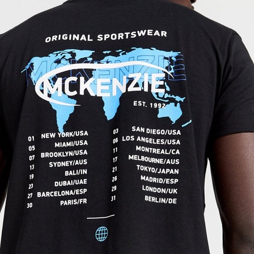 MCKENZIE T-SHIRT TOUR TEE BLK-BLK ze sklepu JD Sports  w kategorii T-shirty męskie - zdjęcie 178191395