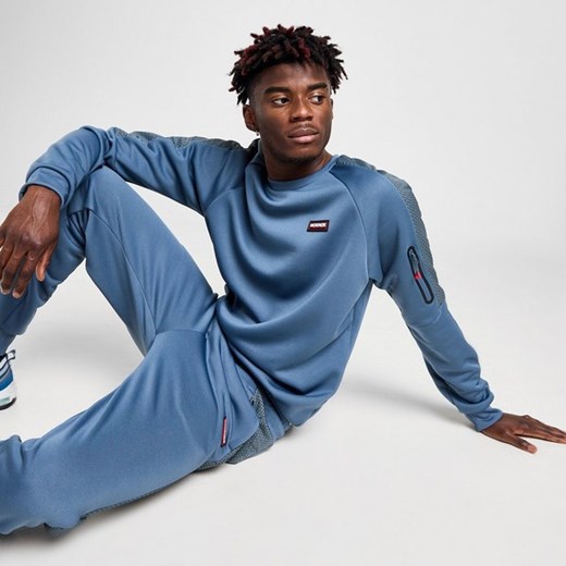 MCKENZIE BLUZA CHAOS PLY FLC CRW BLU-BSA ze sklepu JD Sports  w kategorii Bluzy męskie - zdjęcie 178191405