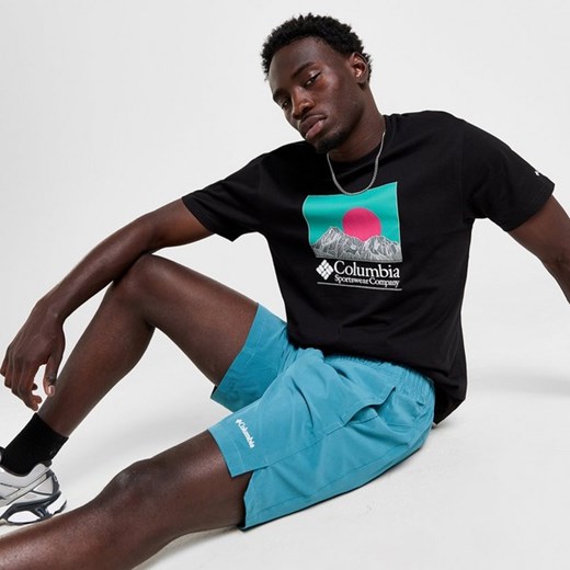 COLUMBIA T-SHIRT HENLOW TEE 1 BLK ze sklepu JD Sports  w kategorii T-shirty męskie - zdjęcie 178191525