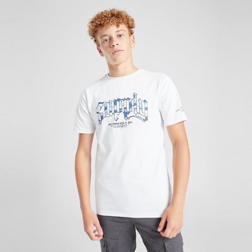 SUPPLY&amp;DEMAND T-SHIRT HYDRO T-SHT WHT ze sklepu JD Sports  w kategorii T-shirty chłopięce - zdjęcie 178191595